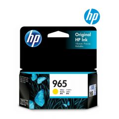 HP 965 Yellow Original Ink Cartridge (3JA79AA) for HP OfficeJet Pro 9010, 9016, 9018, 9018, 9020 All-in-One Printer