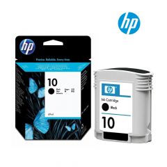 HP 10 Ink Cartridge Black (C4844A) for HP 2000, 2500, Business Inject 1000, 1100, 1200, 2200, 2250, 2280, 2300, 2600, 2800, OfficeJet 9110, 9120, 9130, Pro K850, Designjet 100, 500, 800, 815, 820, ColorPro CAD, ColorPro GA