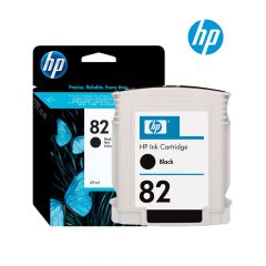 HP 82 Black Ink Cartridge (C4910A) for HP DesignJet 500, 500PS, 800, 800PS, 510, 815MFP, 820MFP, cc800ps Printer