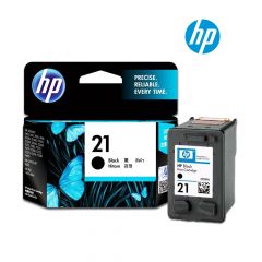 HP 21 Black Ink Cartridge (C9351A) for HP Officejet J3680, 4315, PSC 1410, 3180 Fax, Deskjet F380, F4180, D2360, 3930, D1560, 3940, D1455, D2430 Printer 