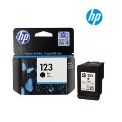 HP 123 Black Ink Cartridge  (F6V17A) For HP DeskJet 2630, 3639, 1110, 2132, 3630, 4520, 5010, 5020, 5030, 2620, 2130   All-in-One Printer