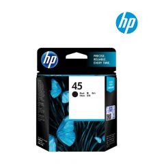 HP 45 Black Ink Cartridge (51645A) For HP Deskjet 935c, 1220cse, 995ck, 6127, 6122, 970cxi, 9300, Photosmart 1115, 1315, 1218, 1215, 1215, P1100, P1000, Officejet 5110, G95, G85, G555, K80, K60, PSC 750xi, 750 Printer