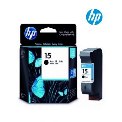 HP 15 Black Ink Cartridge (C6615DN) For HP Deskjet 816c, 825c, 840c, 841c, 842c, 843c, 845c, 825Cv Printer