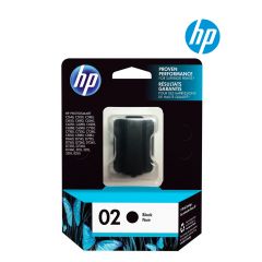 HP 02 Black Ink Cartridge (C8721WN) for HP Photosmart C5180, C7180, C6180, 3310, 3210, D7460, 8250, D7360, D7160, C6280, D7260, C7280, C8180 Printer