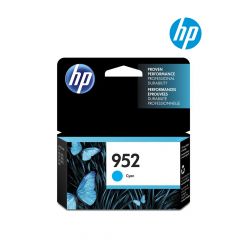HP 952 Cyan Ink Cartridge (L0S49A) for HP OfficeJet Pro 7740, 8702, 8710, 8715, 8720, 8725, 8730, 8740 Printer