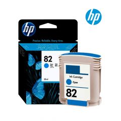 HP 82 Cyan Ink Cartridge (C4911A) for HP DesignJet 500, 500PS, 800, 800PS, 510, 815MFP, 820MFP, cc800ps Printer