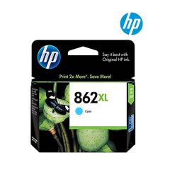 HP 862XL Cyan Ink Cartridge (CN685Z) for HP Photosmart D5400/D7500, B109/B110, C5380, C6300, C410, C510, B209/B210, C309/C310, B8550/B8850 Printer 