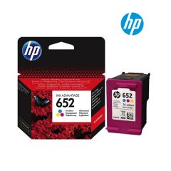 HP 652 Tri-color Original Ink Cartridge (F6V24AE) For HP Deskjet 1115, 1118, 2135, 2136, 2138, 3635, 3636, 3785, 3835, 4535, 4536, 4538, 4675, 4676, 4678 Inkjet Printer