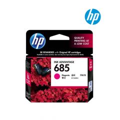 HP 685 Magenta Ink Cartridge (CZ123A) for HP Deskjet Ink Advantage 1015, 4645, 3548e, 4515e, 4518e, 1515, 1518, 2645, 2648 Printer