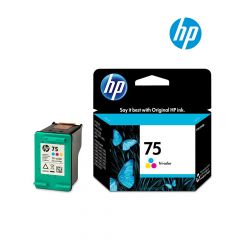 HP 75 Tri Colour Ink Cartridge (CB337WN) for HP Photosmart C4599, C4280, C4580, C4480, C5580, C5280, C4385, D5360, Officejet J5780, J6480, Deskjet D4360 Printer