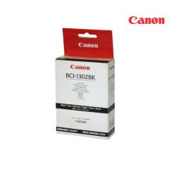 CANON BCI-1302BK Black Ink Cartridge (7717A001) For Canon ImagePROGRAF W2200, W2200S Printers