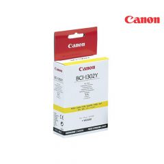 CANON BCI-1302Y Yellow Ink Cartridge (7720A001) For Canon ImagePROGRAF W2200, W2200S Printers