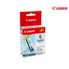 CANON BCI-6 Cyan Ink Cartridge (4706A003) For Canon BJC-8200, i860 Series, i900D, i9100, i950 Series, i960 Series, i9900, PIXMA iP4000, PIXMA iP4000R, PIXMA iP5000, PIXMA iP6000D, PIXMA iP8500, PIXMA MP750, PIXMA MP760, PIXMA MP780, S800, S820, S820D