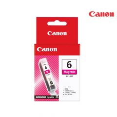 CANON BCI-6 Magenta Ink Cartridge (4707A002) For Canon BJC-8200, i860 Series, i900D, i9100, i950 Series, i960 Series, i9900, PIXMA iP4000, PIXMA iP4000R, PIXMA iP5000, PIXMA iP6000D, PIXMA iP8500, PIXMA MP750, PIXMA MP760, PIXMA MP780, S800, S820, S820D
