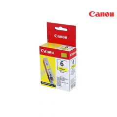 CANON BCI-6 Yellow Ink Cartridge (4708A002) For Canon BJC-8200, i860 Series, i900D, i9100, i950 Series, i960 Series, i9900, PIXMA iP4000, PIXMA iP4000R, PIXMA iP5000, PIXMA iP6000D, PIXMA iP8500, PIXMA MP750, PIXMA MP760, PIXMA MP780, S800, S820, S820D