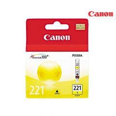 CANON CLI-221 Yellow Ink Cartridge (2949B001) For PIXMA iP3600, iP4600, iP4700, MP560, MP620, MP620B, MP640, MP640R, MP980, MP990, MX860, MX870 Printers