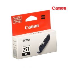CANON CLI-251 Black Ink Cartridge  For Canon MG5520, MG6620, MG7120, MG7520, MG5420, MG5422, MG5520, MG5522, MG5620, MG6320, MG6420, MG6620, MG7120, MG7520, MX722, MX922, iP7220, iP8720, and iX6820