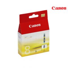 CANON CLI-8 Yellow Ink Cartridge  For Canon PIXMA iP3300, iP3500, iP4200, iP4300, iP4500, iP5200, iP5200R, iP6600D, iP6700D, MP500, MP510, MP520, MP530, MP600, MP610, MP800, MP800R, MP810, MP830, MP960, MP970, MX700, Pro9000 