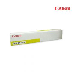 CANON NPG-17 Yellow Original Toner Cartridge For CANON imageRUNNER 2000S 2058, 2100, 2105, C2000, C2020, C2050, C2058, C2100, C2100S, C2105,  C2120,  C2150 Copiers