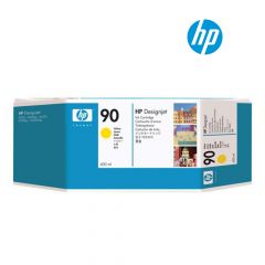 HP 90 400ml Yellow Ink Cartridge (C5065A) For HP DesignJet 4000, 4000ps, 4020 42-in, 4020ps 42-in, 4500, 4500mfp, 4500ps, 4520 42-in, 4520 HD Printer