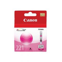 CANON CLI-221 Magenta Ink Cartridge (2948B001) For PIXMA iP3600, iP4600, iP4700, MP560, MP620, MP620B, MP640, MP640R, MP980, MP990, MX860, MX870 Printers