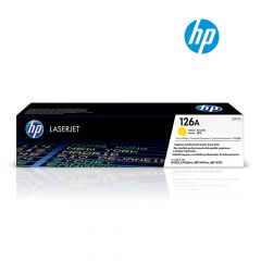 HP 126A (CE312A) Yellow Original Laserjet Toner Cartridge For HP Color LaserJet Pro CP1025, CP1025nw, MFP M175NW, M275 Printers