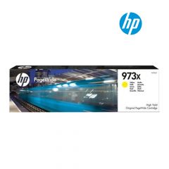 HP 973X High Yield Yellow Original PageWide Cartridge (F6T83AE) for HP PageWide Pro 452dw, 452dwt, 477dn, 477dw, 477dwt Printer