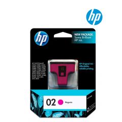 HP 02 Magenta Ink Cartridge (C8772WN) for HP Photosmart C5180, C7180, C6180, 3310, 3210, D7460, 8250, D7360, D7160, C6280, D7260, C7280, C8180 Printer