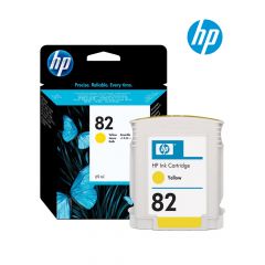 HP 82 Yellow Ink Cartridge (C4913A) for HP DesignJet 500, 500PS, 800, 800PS, 510, 815MFP, 820MFP, cc800ps Printer