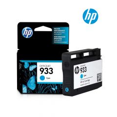 HP 933 Cyan Ink Cartridge (CN058A) For HP OfficeJet 7510, 6600 - H711a/H711g, 7612, 7110 Wide Format Printer