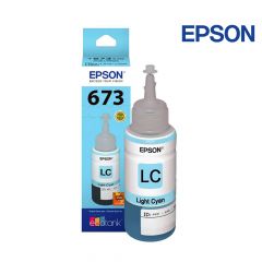 Epson 673 Light Cyan Original Ink Bottle 70ml  For EPSON L800, 801, 805, 810L, 850, 1800 Printers