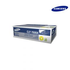 SAMSUNG CLP-Y600A Yellow Toner  For Samsung CLP-600, 600N, 650, 650N Printers