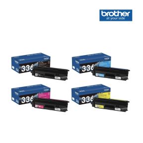  Brother TN336 Toner Cartridge Set For Brother HL-L8250CDN,  Brother HL-L8350CDW,  Brother HL-L8350CDWT,  Brother MFC-L8600CDW,  Brother MFC-L8850CDW
