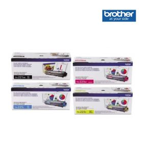  Compatible Brother TN225 Toner Cartridge Set For Brother HL-3140CW,  Brother HL-3170CDW,  Brother HL-3180CDW,  Brother MFC-9130CW,  Brother MFC-9330CDW,  Brother MFC-9340CDW