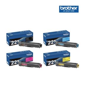  Brother TN221 Toner Cartridge Set For  Brother HL-3140CW, Brother HL-3170CDW, Brother HL-3180CDW, Brother MFC-9130CW, Brother MFC-9330CDW