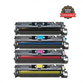 HP 122A 1 Set Compatible Toner For HP Color LaserJet 1500, 1500L, 1500Lxi, 2500, 2500L, 2500Lse. 2500n. 2500tn. 2550, 2550L, 2550Ln, 2550n, 2820, 2840 Printers 