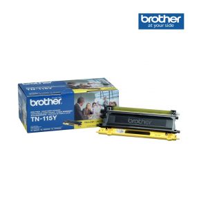  Brother TN115Y Yellow Toner Cartridge For Brother DCP-9040CN,  Brother DCP-9042 CDN,  Brother DCP-9045CDN,  Brother HL-4040CDN,  Brother HL-4040CN,  Brother HL-4050 CDN,  Brother HL-4070CDW,  Brother MFC-9440CN
