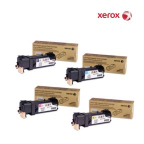  Xerox 106R01455-Black|106R01452-Cyan0|106R01454-Yellow|106R01453-Magenta Toner Cartridge Standard Set For Xerox Phaser 6128MFP
