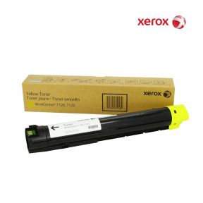  Xerox 006R01458 Yellow Toner Cartridge For Xerox WorkCentre 7120,  Xerox WorkCentre 7120 T,  Xerox WorkCentre 7125,  Xerox WorkCentre 7125 T , Xerox WorkCentre 7220 , Xerox WorkCentre 7220 T
