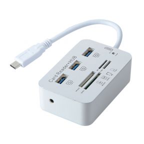 7-in-1 USB 3.1 Type-C to USB 3.0 Hub + MS/M2/SD/TF Card Reader for MacBook