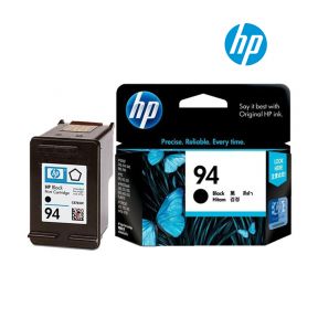 HP 94 Black Ink Cartridge (C8765W) for HP PSC 1600, 1610, 2355, Officejet H470wbt, H470b, 6200, J6480, Deskjet 9800, 460wbt, 6620, 6988 Printer