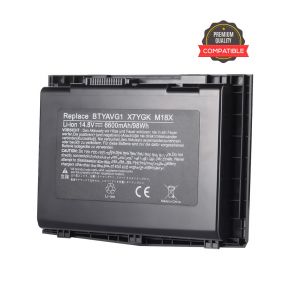 DELL Alienware M18x R1 REPLACEMENT LAPTOP BATTERY      BTYAVG1     X7YGK     FCPW3     312-1254     451-11818     451-11821