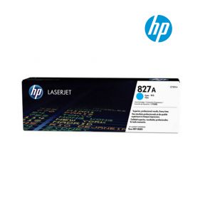HP 827A Cyan LaserJet Toner Cartridge (CF301A) For HP Color LaserJet Enterprise flow M880z, M880z+ NFC/Wireless Direct, M880z+ A3 All-In-One Printers
