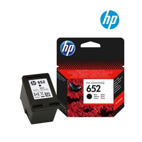 HP 652 Black Original Ink Cartridge (F6V24AE) For HP Deskjet 1115, 1118, 2135, 2136, 2138, 3635, 3636, 3785, 3835, 4535, 4536, 4538, 4675, 4676, 4678 Inkjet Printer