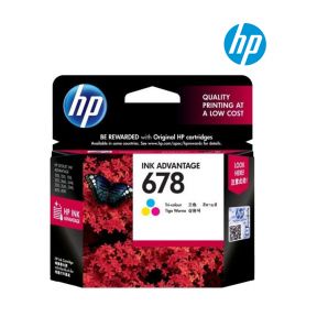 HP 678 Tri-Color Ink Cartridge (CZ108A) for HP Deskjet 1015, 4645, 3545e, 3548e, 4515e, 4518e, 1515, 1518, 2645, 2648, 2515, 2545, 3515e Printer