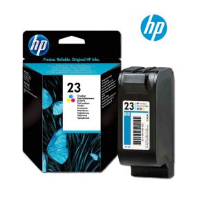 HP 23 Tri-Color Ink Cartridge (C1823D) For HP Deskjet 695, 697, 710, 712, 720, 722, 810, 812, 815, 830, 832, 870, 880, 882, 890, 895, 1120, 1125, Officejet r40, r45, r60, r65, r80, t45, t65, Officejet Pro 1170a Printer