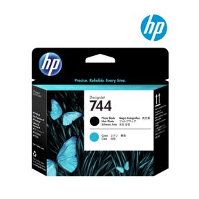 HP 744 Photo Black and Cyan Printhead (F9J86A)  For HP DesignJet Z2600, Z2600PS, Z5600, Z5600PS