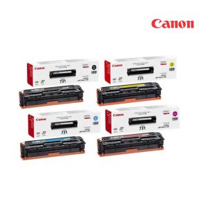 Canon 731 Toner Cartridge 1 Set | Black | Cyan | Magenta | Yellow For  Canon LBP7100Cn, LBP7110Cw, MF6680DN