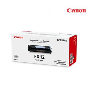 CANON FX12 Black Original Toner  Cartridge For Canon FAX L3000, 3000Ip Copiers