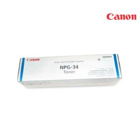CANON NPG-34 Cyan Original Toner Cartridge For CANON ImagePRESS C6000, 7000 Printers